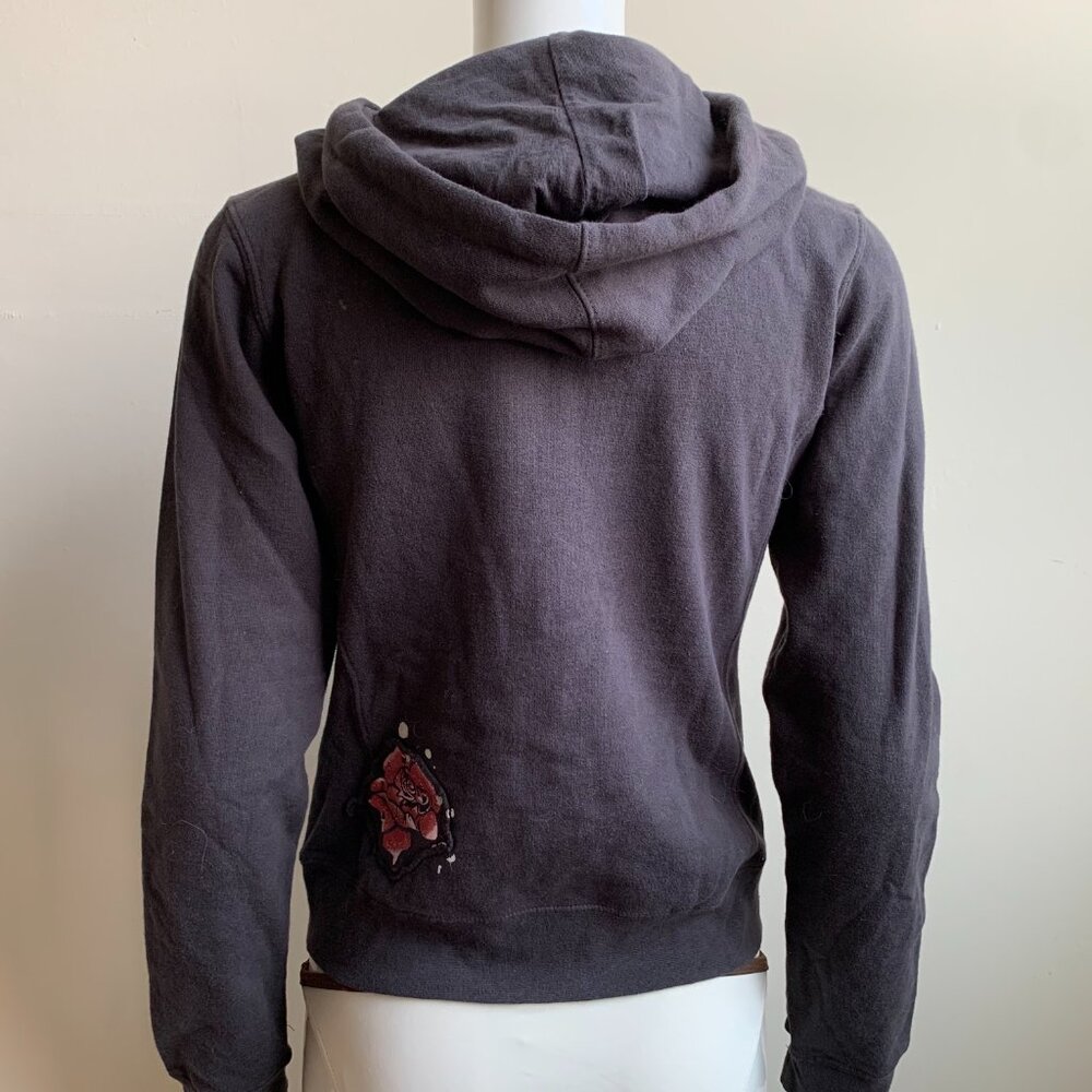 Billabong black skull print hoodie sweater - Picture 8 of 8